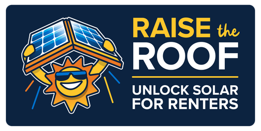 Solar Citizens CEO Heidi Lee Douglas + Sunny Mascot at Parliament House with Unlock Solar for Renters giant key